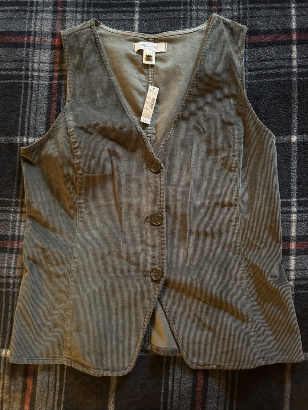 Madewell FairTrade Certified Corduroy Vest